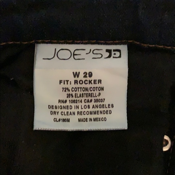 Joe’s Jeans Rocker cut size 29 - Picture 4 of 4